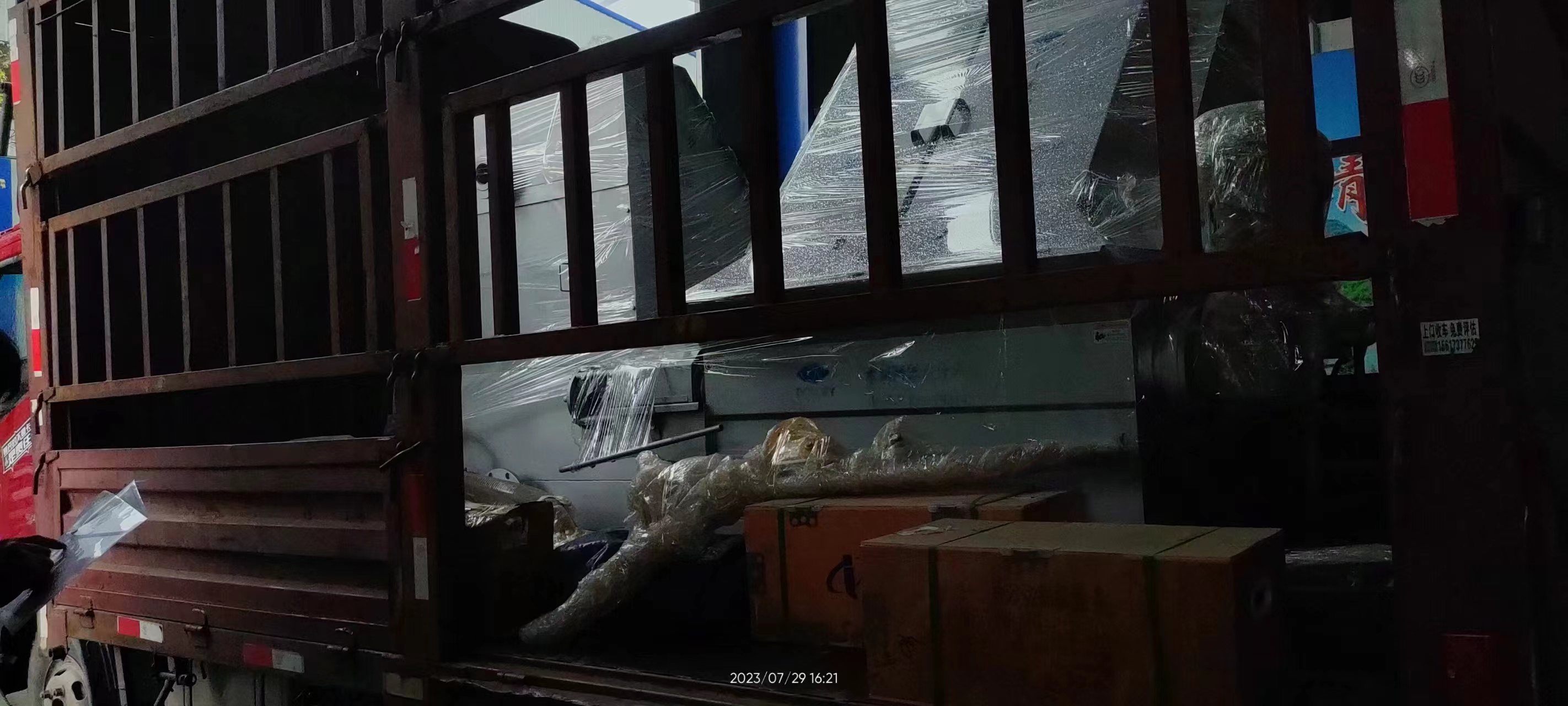 河南盾旗發(fā)浙江1臺(tái)120Z，發(fā)天津1臺(tái)120B